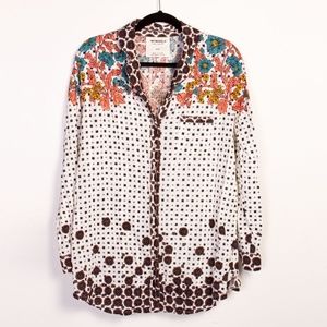 Free people button up tunic  M